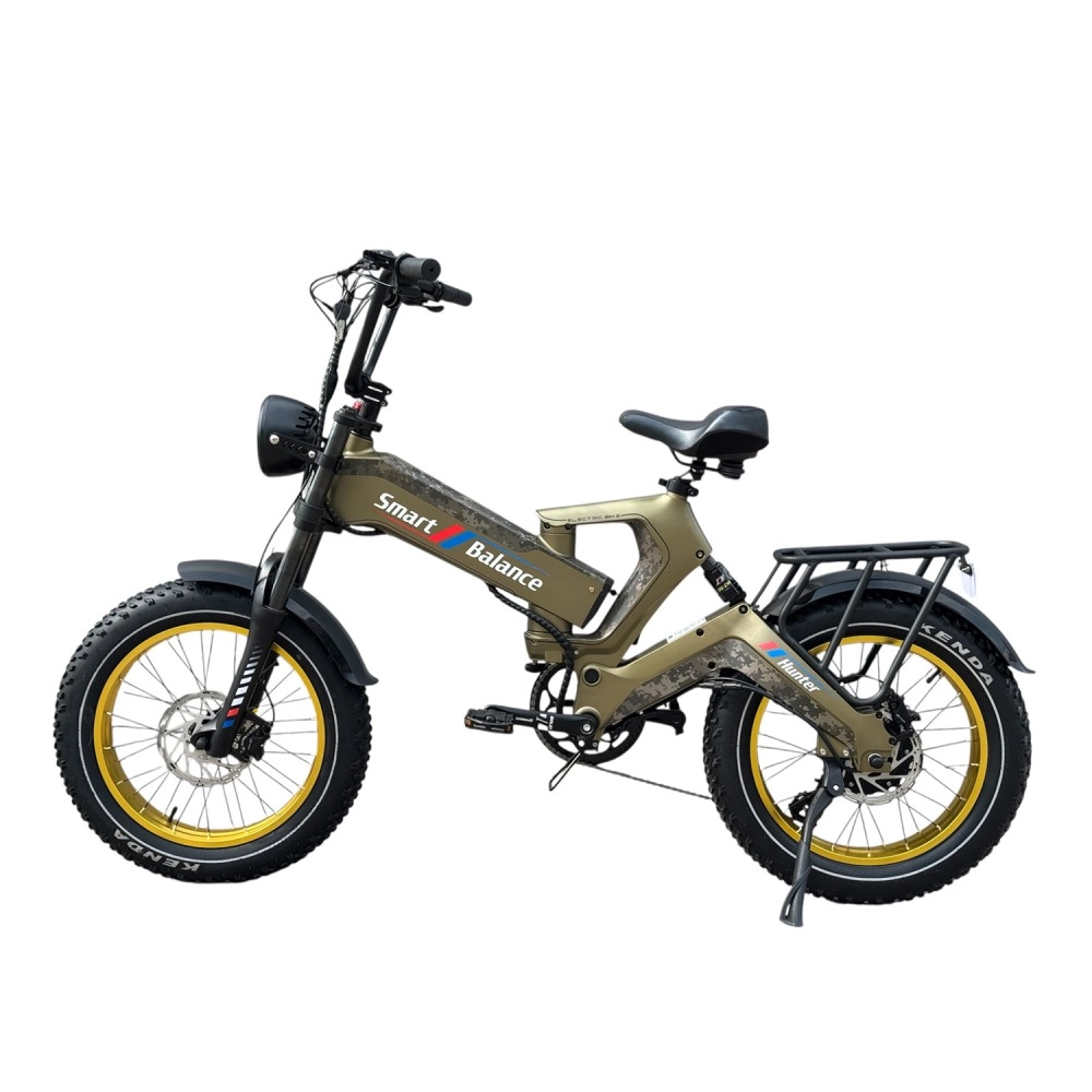 Электровелосипед SmartBalance Hunter Зелёный  1